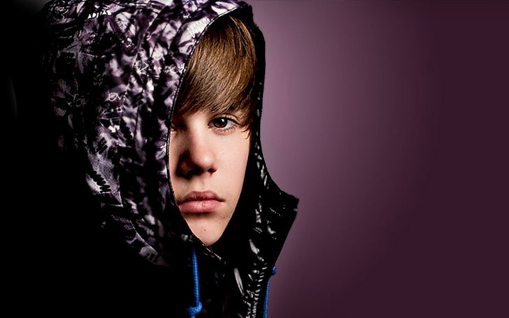 Singers, Justin Bieber, portrait, headshot, one person, indoors, HD wallpaper