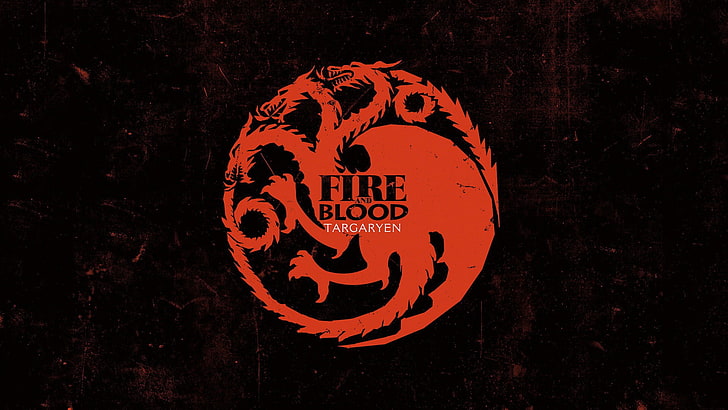 anime, A Song of Ice and Fire, Game of Thrones, House Targaryen, HD wallpaper