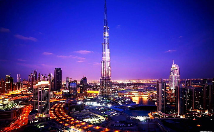 cityscape, Dubai, skyscraper, architecture, built structure