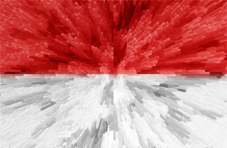 Flags, Flag Of Indonesia, Artistic