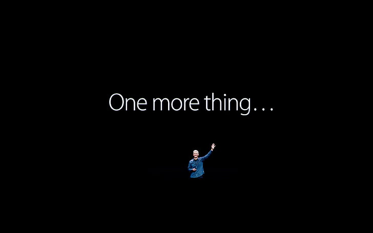 wallpaper, one, more, thing, apple, watch, iphone6, plus, text, HD wallpaper