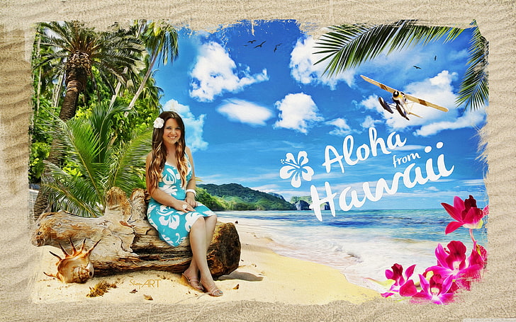 HD wallpaper Aloha From Hawaii Desktop Hd Wallpaper 38402400 water sea   Wallpaper Flare