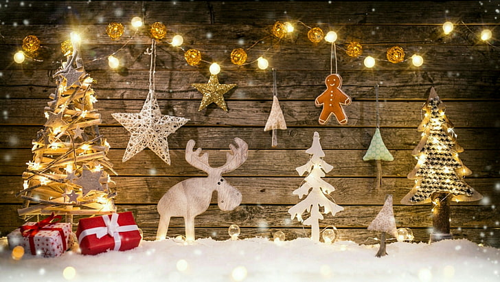christmas, christmas decoration, christmas day, tradition, winter, HD wallpaper