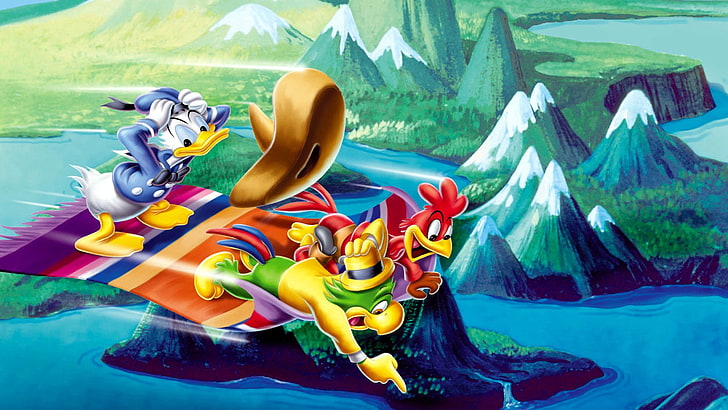 Movie, The Three Caballeros, Donald Duck, HD wallpaper