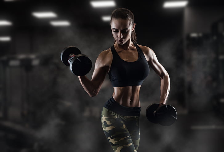 Fitness, Workout, Dumbbells, Legs, Athletic shoe, Hands, Pose, HD Wallpaper  | Rare Gallery