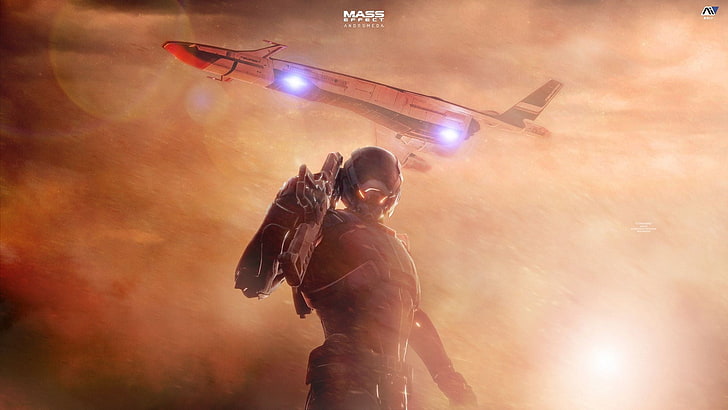 Mass Effect: Andromeda, Andromeda Initiative, Tempest, Ryder, HD wallpaper