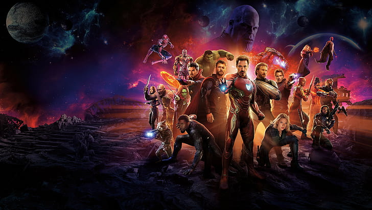 Avengers: Infinity War, iron man, spider-man, Doctor Strange, HD wallpaper