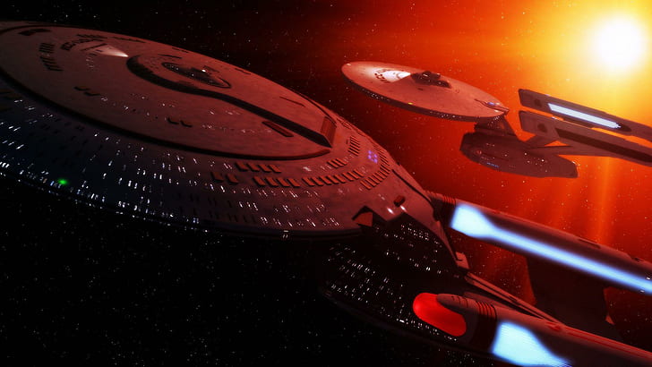 U.S.S. Enterprise - Star Trek, the enterprise star trek, movies, HD wallpaper