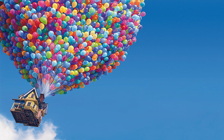 up movie balloons 1920x1200  Entertainment Movies HD Art, Up (movie)