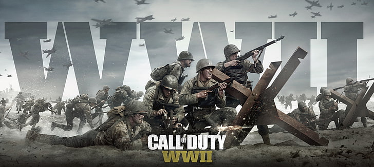 call of duty wwii, call of duty ww2, games, hd, 4k, 2017 games