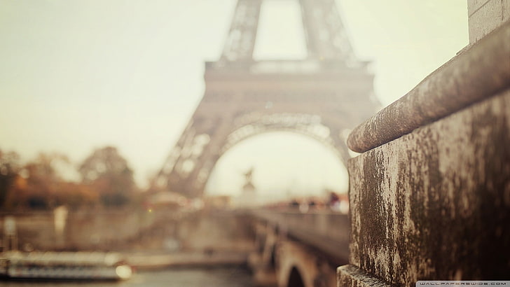 Eiffel Tower, Paris, architecture, built structure, travel destinations, HD wallpaper