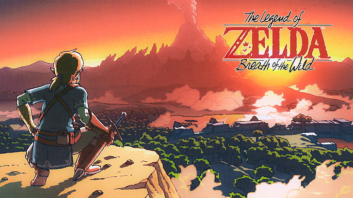The Legend of Zelda poster, The Legend of Zelda: Breath of the Wild, HD wallpaper