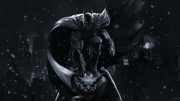 Batman: Arkham Origins Batman Snow Winter HD, video games