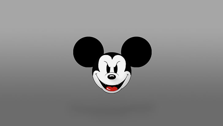 Mickey Mouse clip art, Disney, studio shot, representation, copy space, HD wallpaper