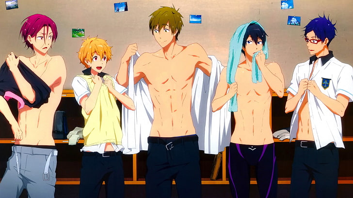 HD wallpaper: anime, anime boys, !, standing, human representation, costume  | Wallpaper Flare