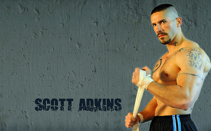 Scott Adkins, Scott Edkins, Yuri Boyka, men, muscular Build, strength, HD wallpaper