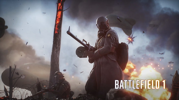 Battlefield 1 case, music, arts culture and entertainment, smoke - physical structure, HD wallpaper