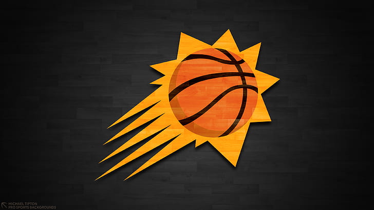 Basketball, Phoenix Suns, Logo, NBA, HD wallpaper