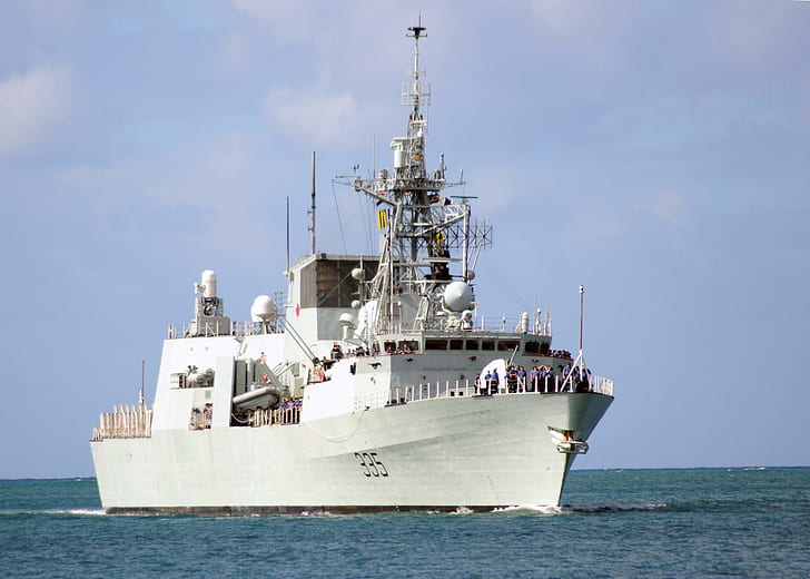 Frigate Hmcs Calgary, halifax, warship, canadian, ocean, missile