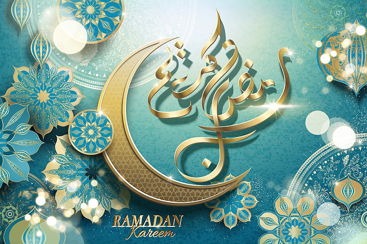 patterns, a month, religion, Ramadan, HD wallpaper