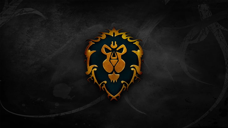 golden and black royal lion company logo Template | PosterMyWall