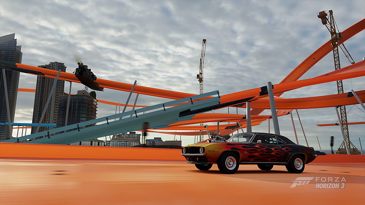 forza horizon 3, Chevrolet Camaro, video games, transportation