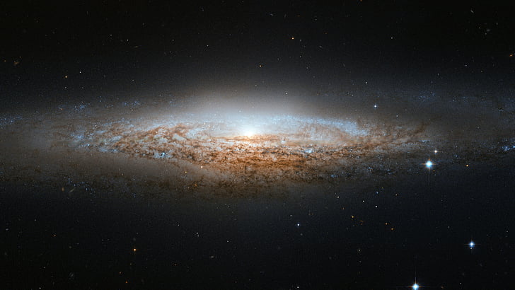 milky way, Hubble, space, galaxy, 8k, HD wallpaper