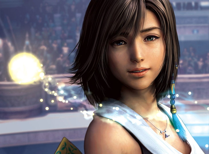 Yuna from Final Fantasy, Final Fantasy X, HD wallpaper