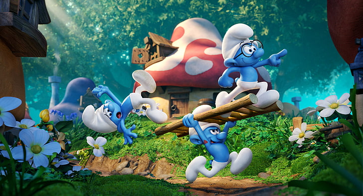 HD wallpaper: smurfs the lost village, 2017 movies, animated movies, 4k,  representation | Wallpaper Flare