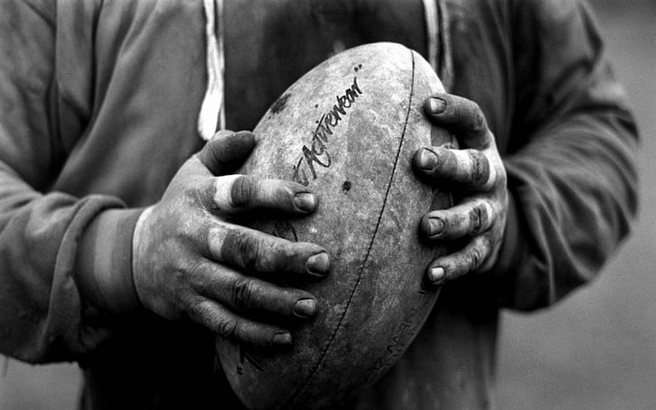 Rugby, Black & White