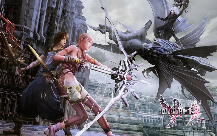 Final Fantasy, Final Fantasy XIII-2, Caius Ballad, Noel Kreiss, HD wallpaper