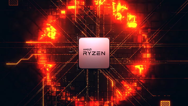 HD wallpaper: Technology, AMD Ryzen