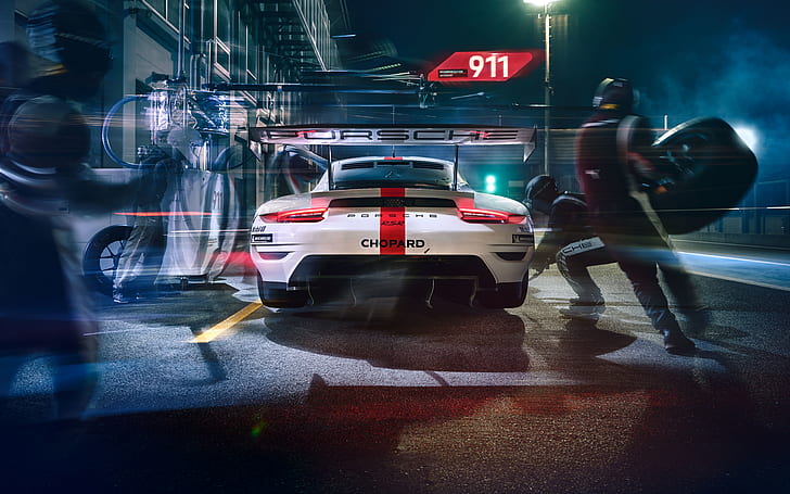 Hd Wallpaper Porsche Motorsport Racing Car Motorsports 2019 Porsche 911 Rsr Wallpaper Flare