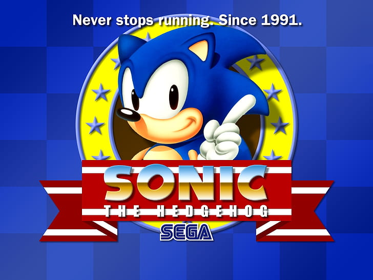 sonic the hedgehog 1024x768  Video Games Sonic HD Art