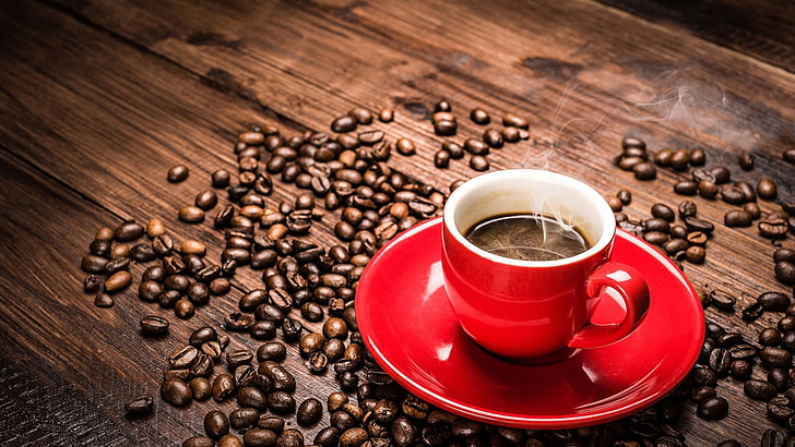 cup, coffee, beverage, tea, breakfast, drink, morning, food, HD wallpaper