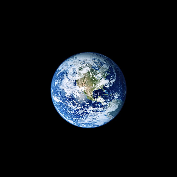 HD wallpaper: iPhone 8, iOS 11, Earth, Stock, iPhone X, space, planet earth  | Wallpaper Flare