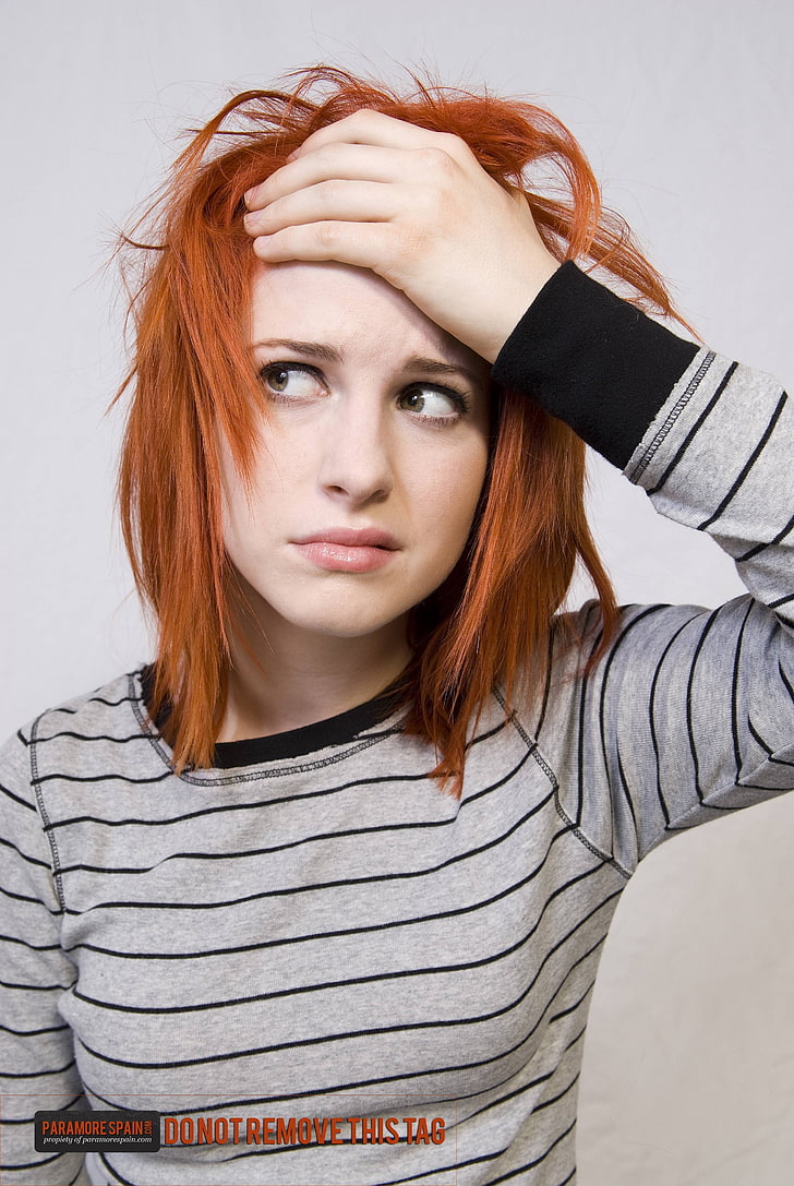 hayley williams paramore women music redheads singers faces 2742x4096  Entertainment Music HD Art