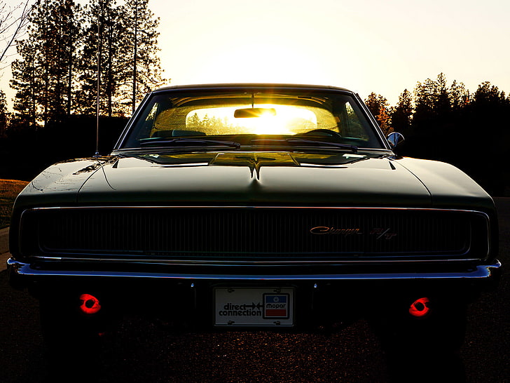 1968, charger, classic, dodge, muscle, r t, HD wallpaper