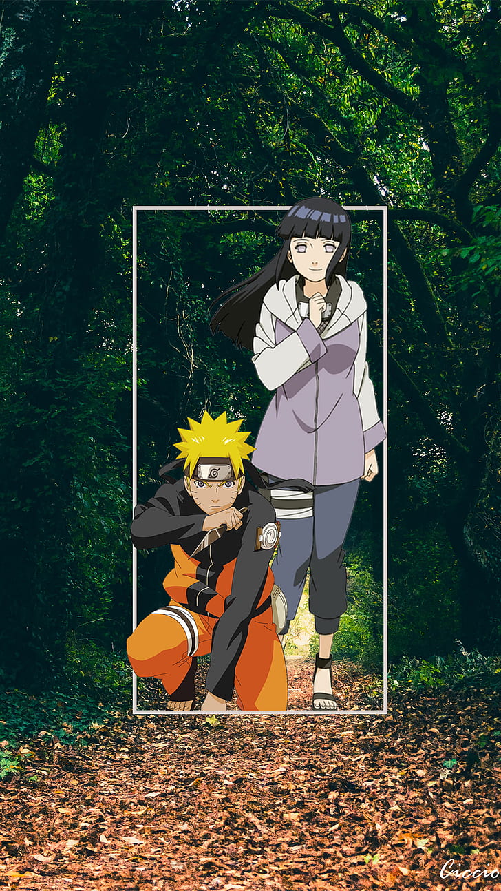 anime, Naruto (anime), Hinata Hyūga (Naruto Shippuden), anime boys, HD wallpaper