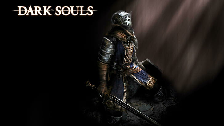 Dark Souls Elite Knight Armor, video games, HD wallpaper