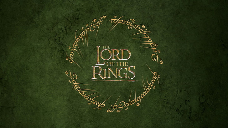 The Lord of the Rings book, movies, communication, green color, HD wallpaper