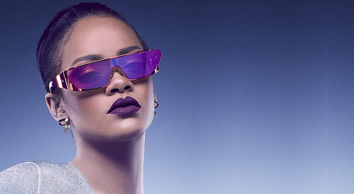 Rihanna Dior Sunglasses, Rihanna, Music, fashion, portrait, beauty, HD wallpaper