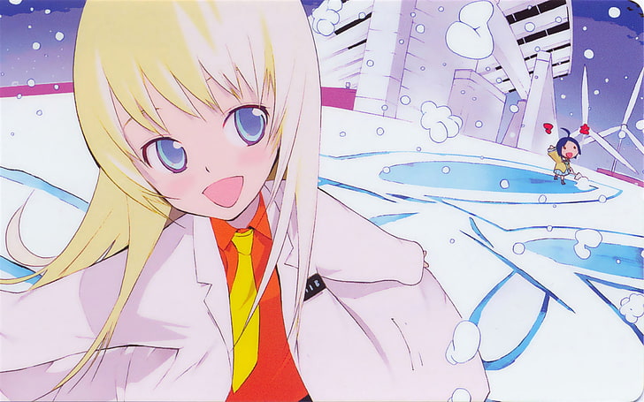 HD wallpaper: girl wearing lab coat illustration, anime, cartoon, doctor,  gown | Wallpaper Flare