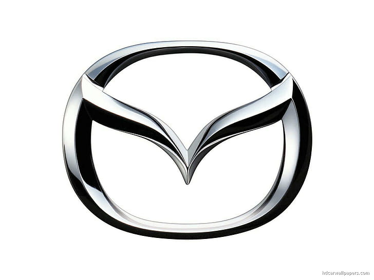 Mazda Car Logo, mazda logo, cars, HD wallpaper