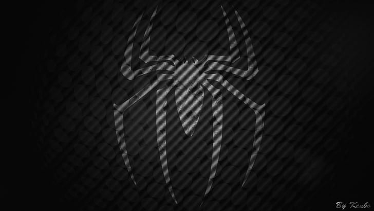 black spiderman 3 logo