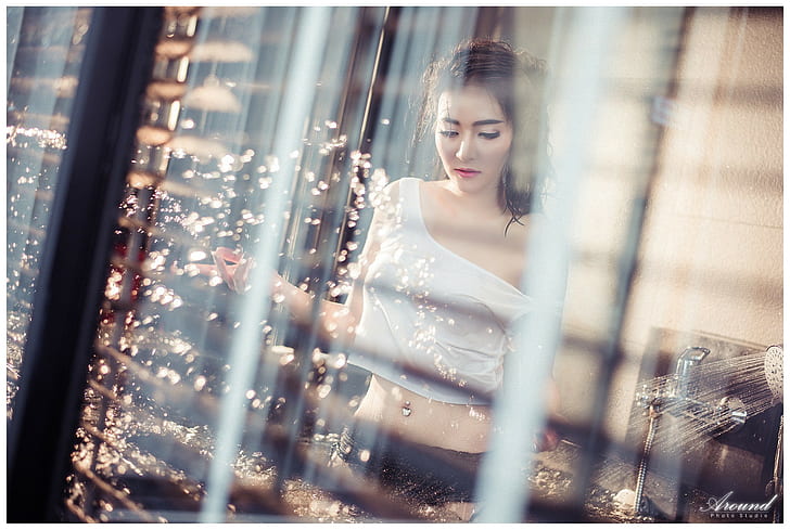 Asian, model, Thailand, Koko Rosjares, women, HD wallpaper