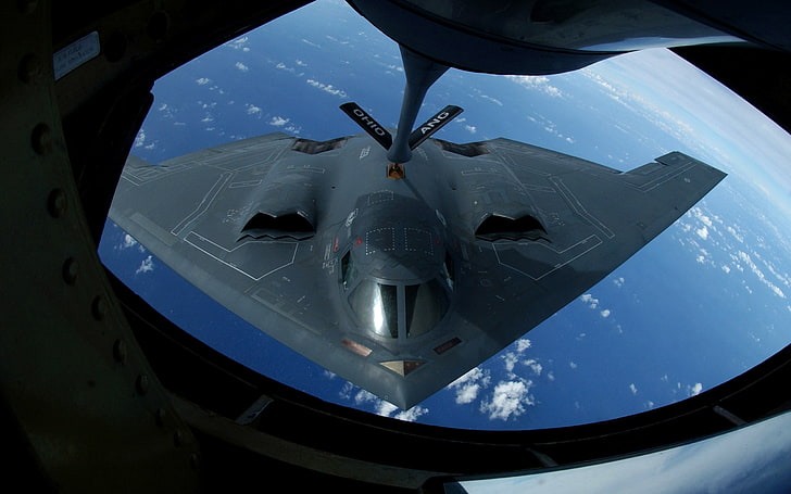 2560x1600 px, air refueling, aircraft, Bomber, Mid, Military Aircraft