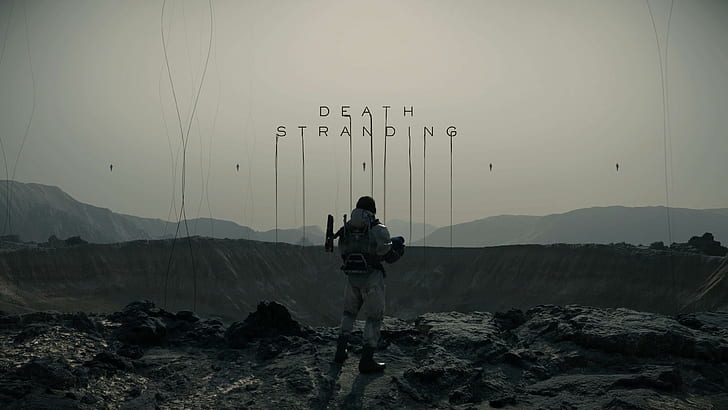 Death Stranding, games art, video game art, video games, Hideo Kojima