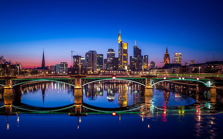 Frankfurt Germany 5K, HD wallpaper