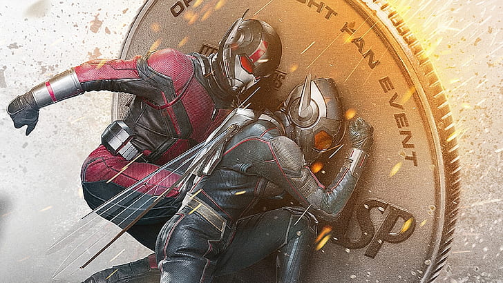 ant man and the wasp, hd, 2018 movies, poster